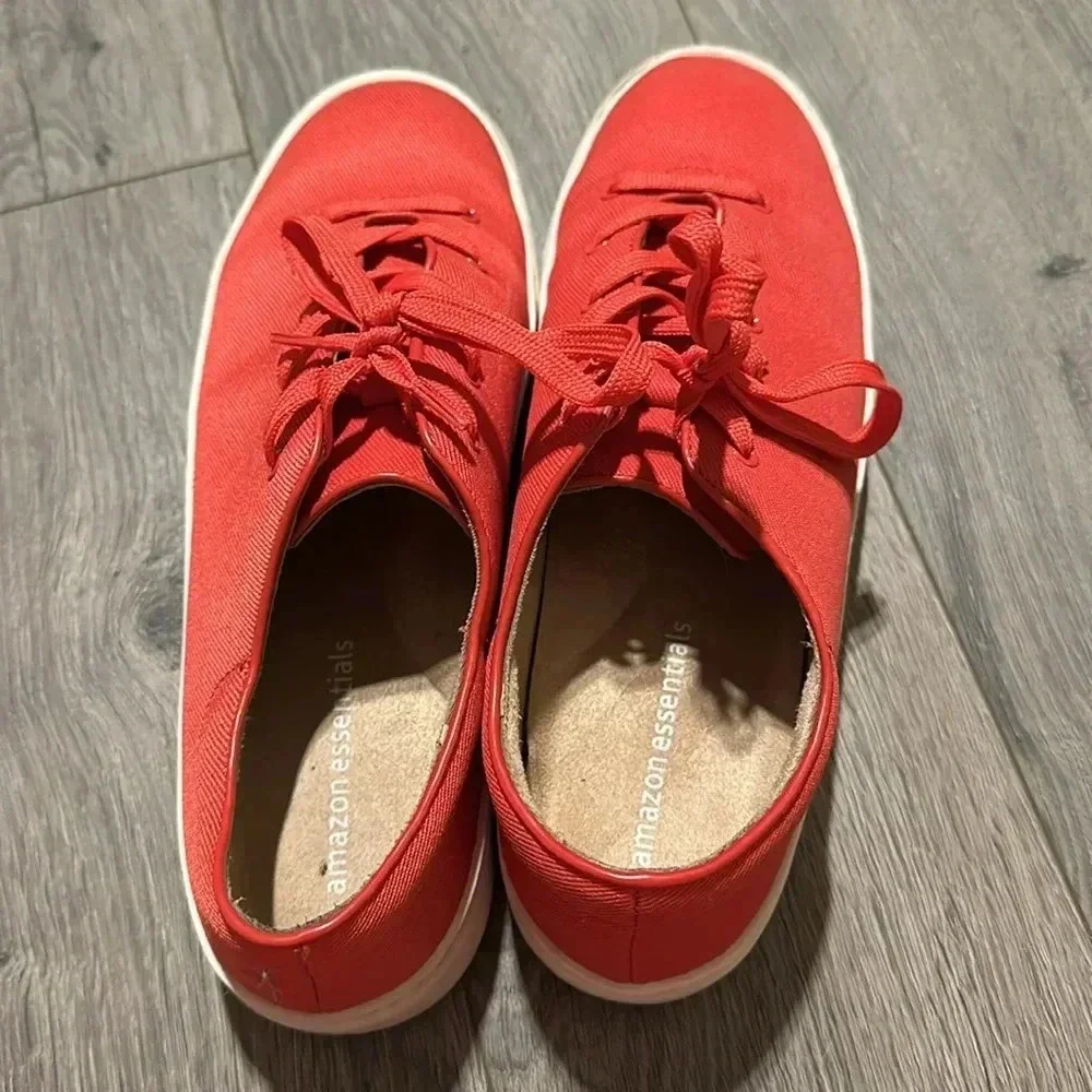 Amazon Essentials Women’s Red Sneaker Size 9